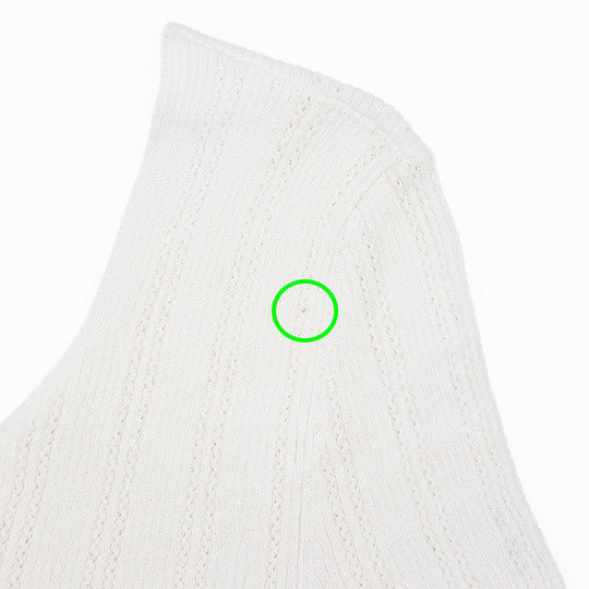 CHANEL tops 75% cotton, 25% nylon White white Women 38 Used Authentic