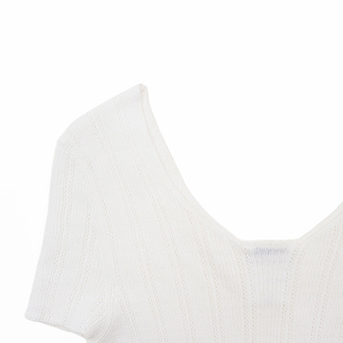 CHANEL tops 75% cotton, 25% nylon White white Women 38 Used Authentic