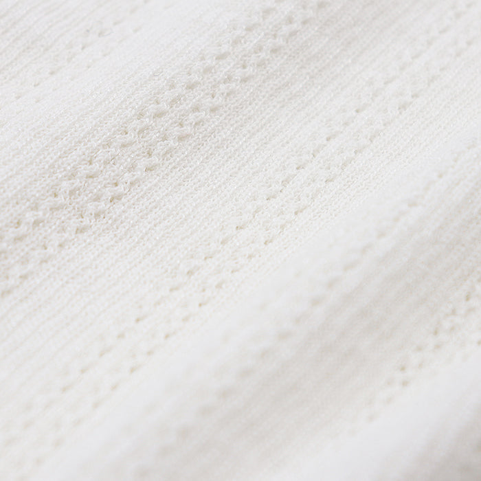 CHANEL tops 75% cotton, 25% nylon White white Women 38 Used Authentic