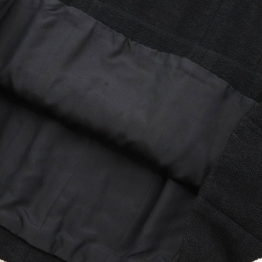 CHANEL one piece [Outer material] 93% wool, 7% nylon [Lining] 100% silk black C-TK-5914 Women 38 Used Authentic