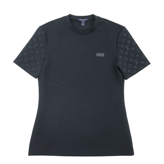 LOUIS VUITTON Cut 100% polyvinyl chloride, 72% nylon black RW222W D97 FNTS44 Women XL Used Authentic
