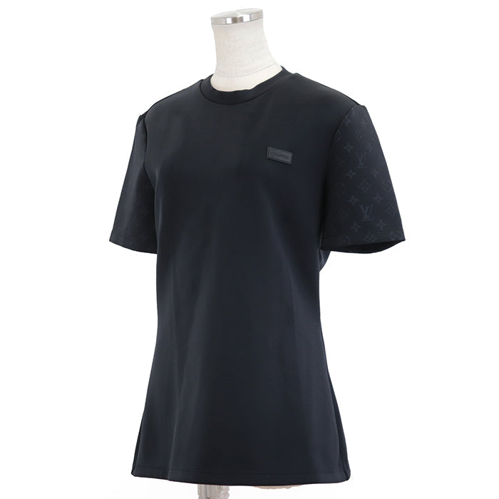 LOUIS VUITTON Cut 100% polyvinyl chloride, 72% nylon black RW222W D97 FNTS44 Women XL Used Authentic