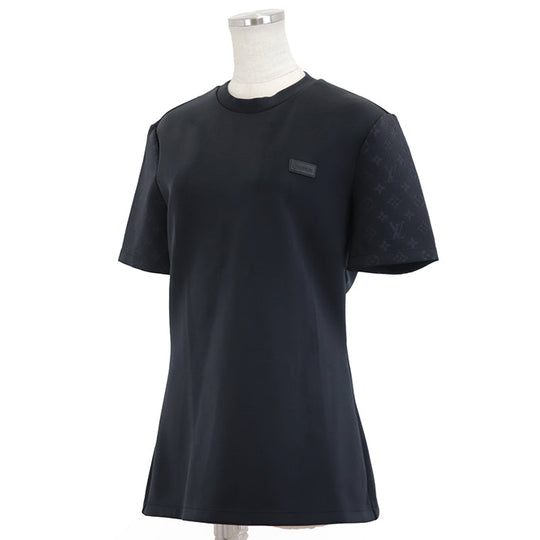 LOUIS VUITTON Cut 100% polyvinyl chloride, 72% nylon black RW222W D97 FNTS44 Women XL Used Authentic