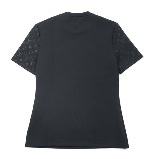 LOUIS VUITTON Cut 100% polyvinyl chloride, 72% nylon black RW222W D97 FNTS44 Women XL Used Authentic