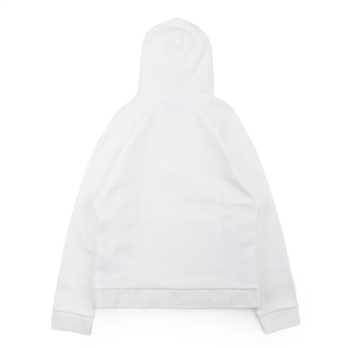 LOUIS VUITTON Hoodie 82% cotton, 18% nylon, zipper pull: 100% polyester white mens XL Used Authentic