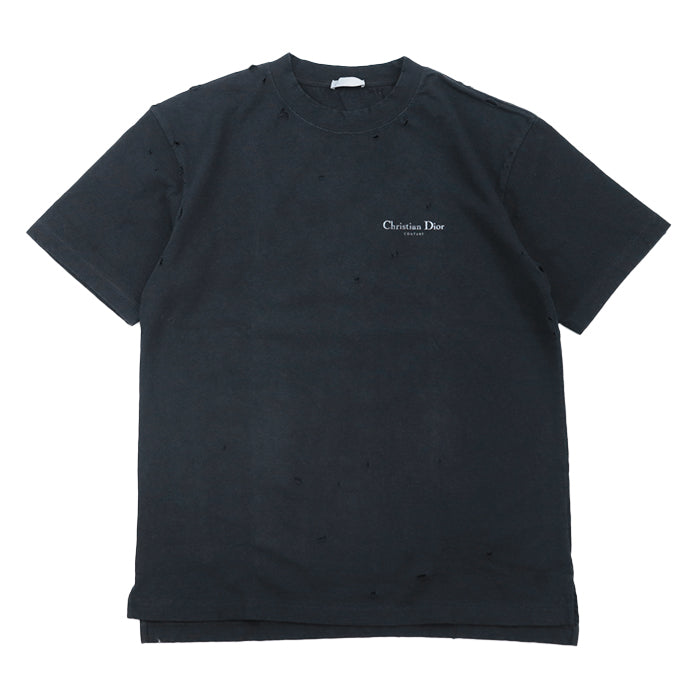 DIOR HOMME Short sleeve T-shirt cotton 100% black 343J636A0849 mens M Used Authentic