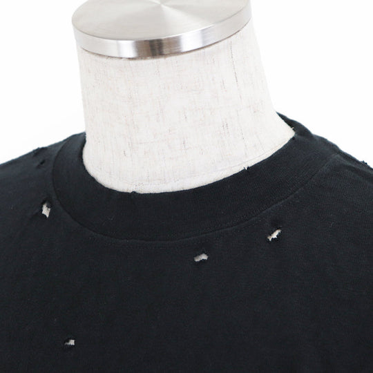 DIOR HOMME Short sleeve T-shirt cotton 100% black 343J636A0849 mens M Used Authentic