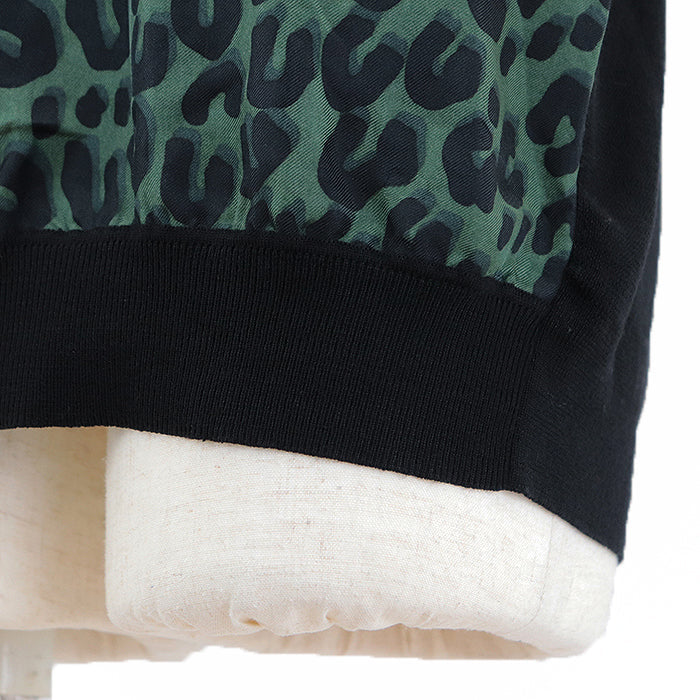 LOUIS VUITTON Cut 100% silk [Outer fabric] 100% wool black olives Women M Used Authentic