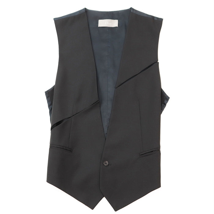 DIOR HOMME Best [Outer material] 100% wool [Lining] 100% cupra black 9E3160500559 mens 44 Used Authentic