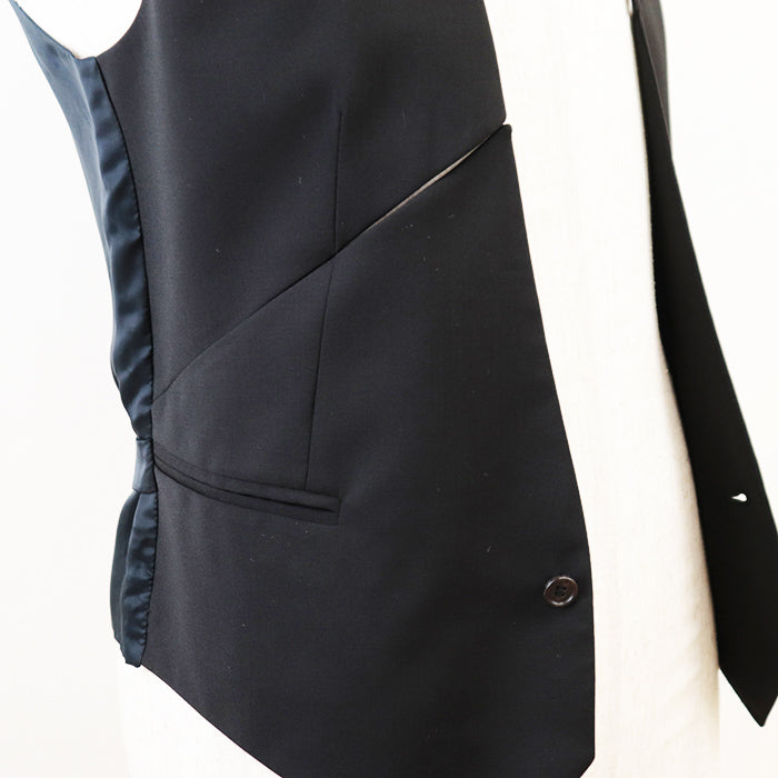 DIOR HOMME Best [Outer material] 100% wool [Lining] 100% cupra black 9E3160500559 mens 44 Used Authentic