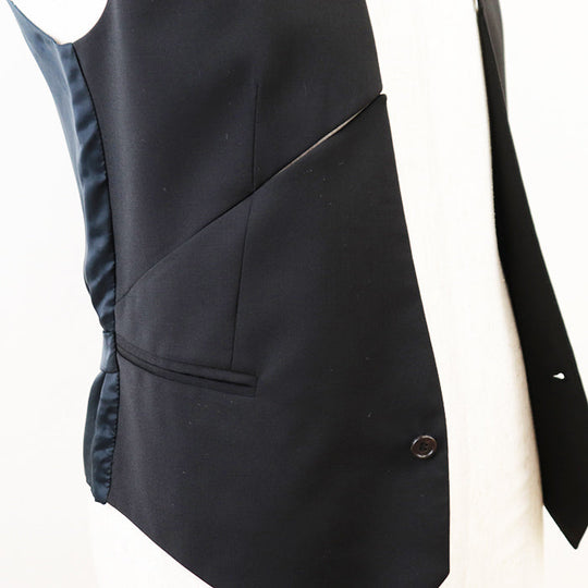 DIOR HOMME Best [Outer material] 100% wool [Lining] 100% cupra black 9E3160500559 mens 44 Used Authentic