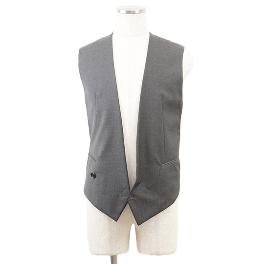 DIOR HOMME Best [Outer material] 70% wool, 28% polyester gray 163C609A0558 mens 46 Used Authentic