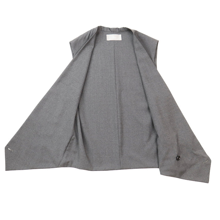 DIOR HOMME Best [Outer material] 70% wool, 28% polyester gray 163C609A0558 mens 46 Used Authentic