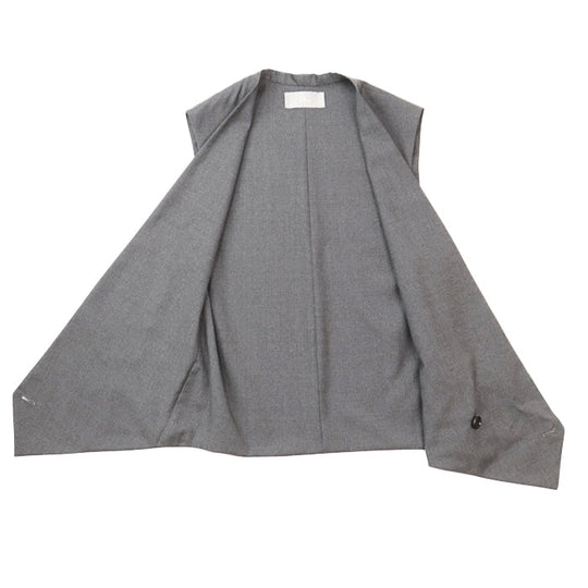 DIOR HOMME Best [Outer material] 70% wool, 28% polyester gray 163C609A0558 mens 46 Used Authentic