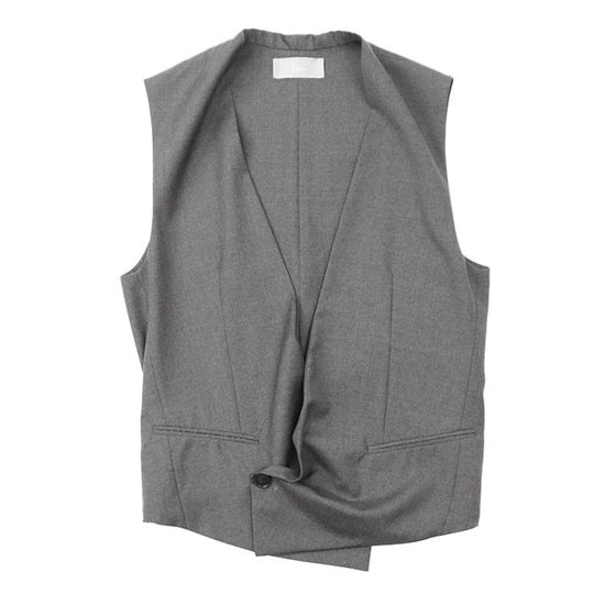 DIOR HOMME Best [Outer material] 70% wool, 28% polyester gray 163C609A0558 mens 46 Used Authentic