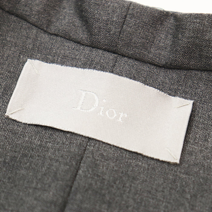 DIOR HOMME Best [Outer material] 70% wool, 28% polyester gray 163C609A0558 mens 46 Used Authentic