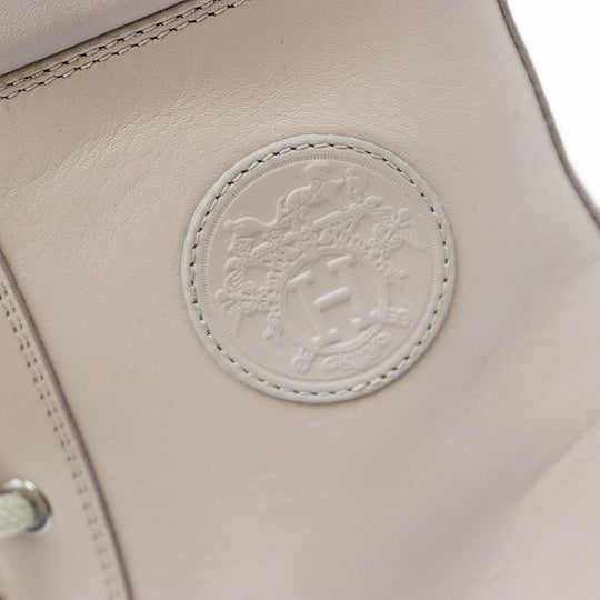 HERMES boots WS202129Z 2006 leather% nude Women 36 1/2 Used Authentic