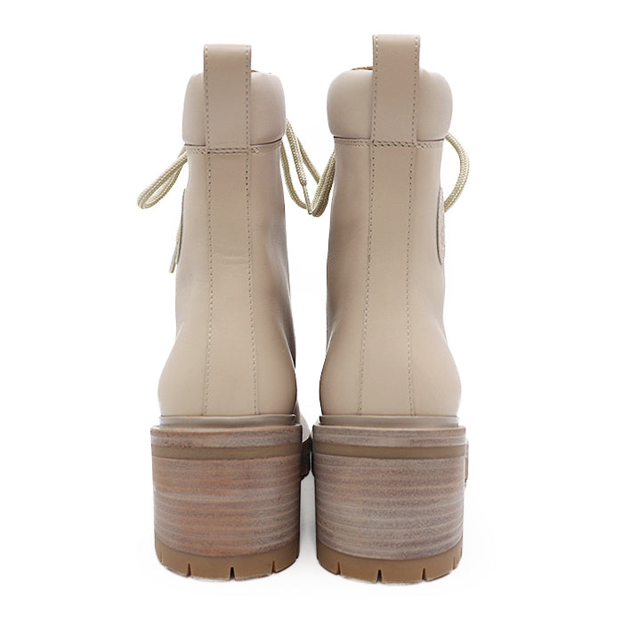 HERMES boots WS202129Z 2006 leather% nude Women 36 1/2 Used Authentic