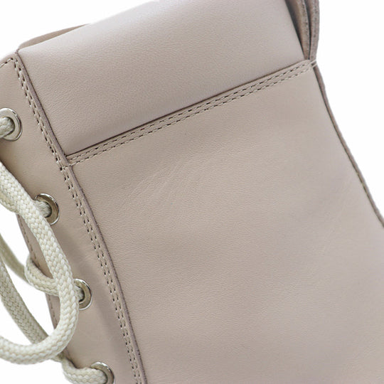 HERMES boots WS202129Z 2006 leather% nude Women 36 1/2 Used Authentic