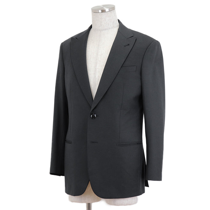 GIORGIO ARMANI suit Acetate 60%, Cupra 40% [Outer fabric] Wool 100% [Lining] Cupra 100% Charcoal gray mens 48R Used Authentic