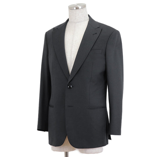 GIORGIO ARMANI suit Acetate 60%, Cupra 40% [Outer fabric] Wool 100% [Lining] Cupra 100% Charcoal gray mens 48R Used Authentic