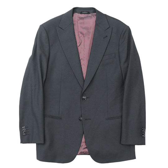 GIORGIO ARMANI suit Acetate 60%, Cupra 40% [Outer fabric] Wool 100% [Lining] Cupra 100% Charcoal gray mens 48R Used Authentic