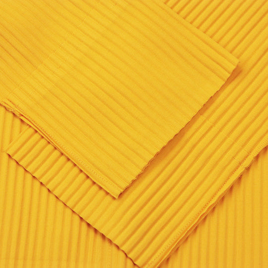 me ISSEY MIYAKE Long sleeve shirt polyester mustard