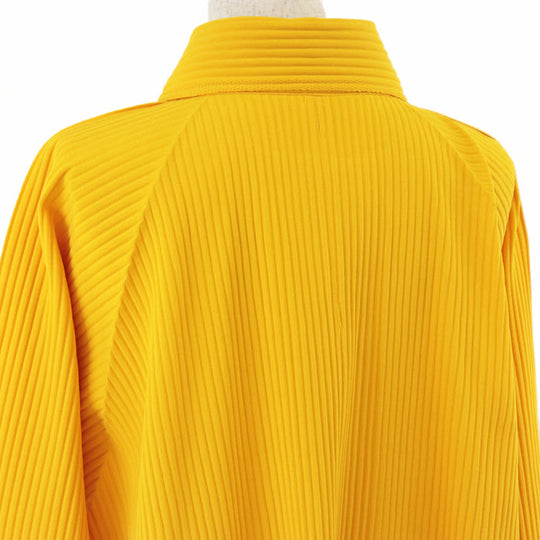 me ISSEY MIYAKE Long sleeve shirt polyester mustard