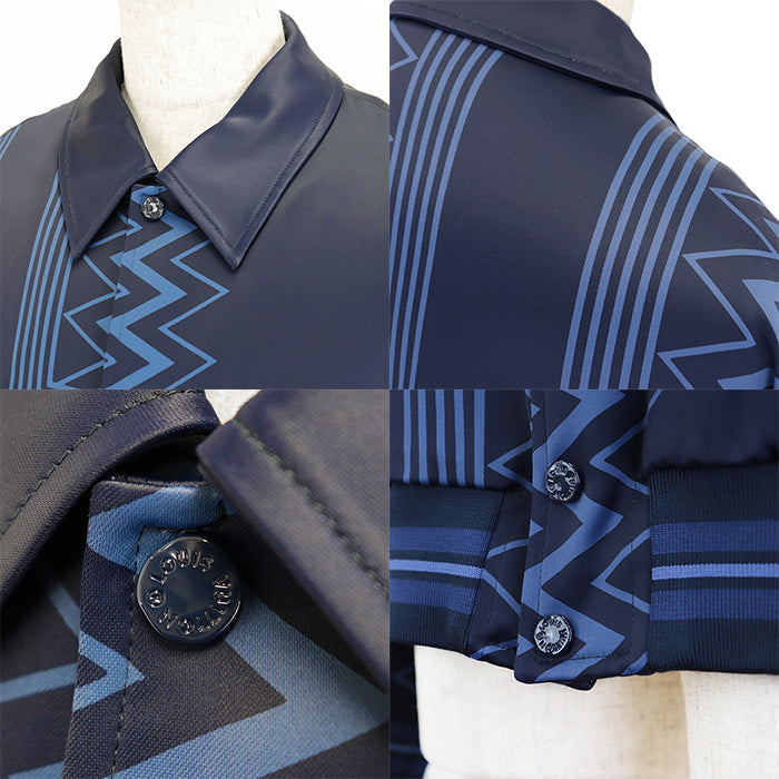 LOUIS VUITTON Blouson [Outer material] 100% rayon [Lining] 100% cupra [Filling] 100% polyester Navy RM222V MW1 HNB20E mens 54 Used Authentic