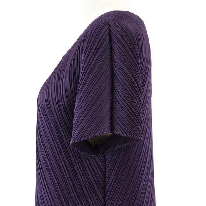 PLEATS PLEASE Tunic [Outer material] 100% polyester purple PP13-JT656 Women 3 Used Authentic