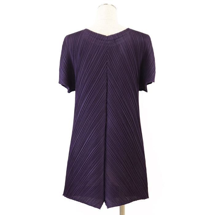 PLEATS PLEASE Tunic [Outer material] 100% polyester purple PP13-JT656 Women 3 Used Authentic