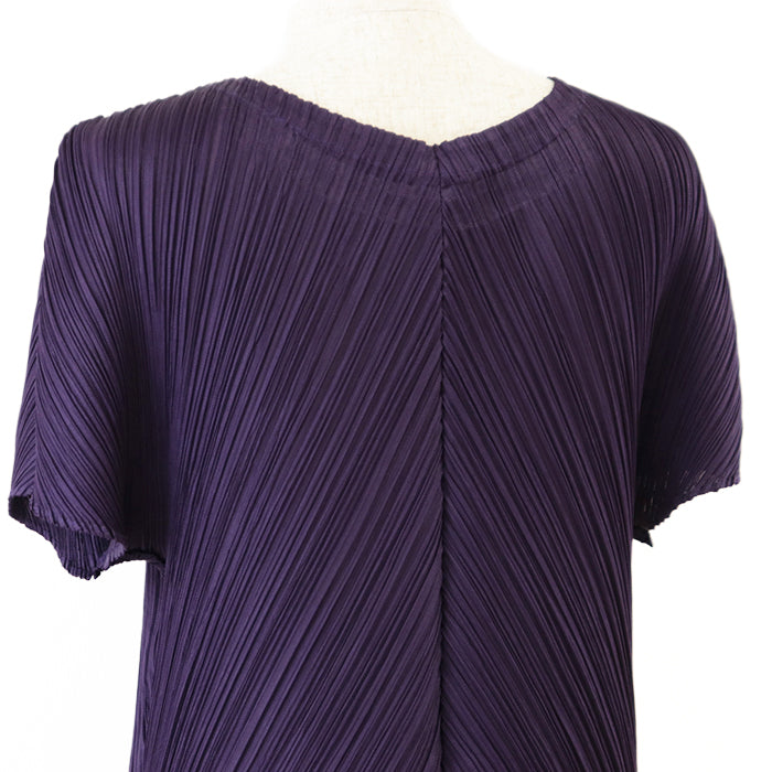 PLEATS PLEASE Tunic [Outer material] 100% polyester purple PP13-JT656 Women 3 Used Authentic