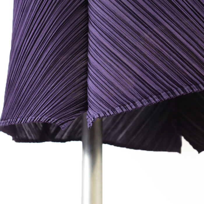 PLEATS PLEASE Tunic [Outer material] 100% polyester purple PP13-JT656 Women 3 Used Authentic
