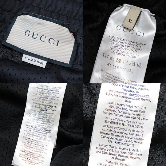 GUCCI Pants [Outer material] 55% polyester, 45% cotton [Lining] 100% polyester black mens XL Used Authentic