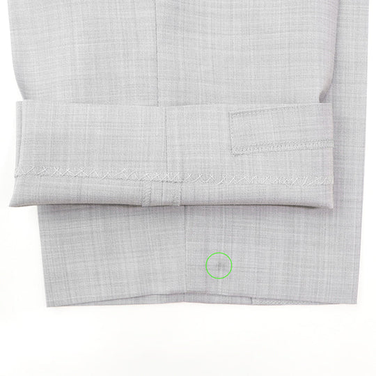 Dior suit [Outer material] 100% wool [Lining] 100% cupra Light gray 633C720A5719 mens 46 C Used Authentic