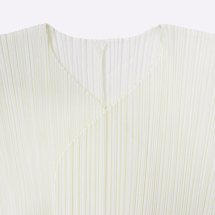 PLEATS PLEASE cardigan polyester Lemon yellow PP05-JO001 3