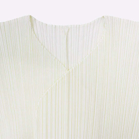 PLEATS PLEASE cardigan polyester Lemon yellow PP05-JO001 3