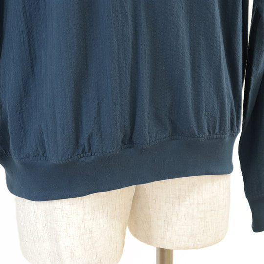 HERMES Blouson [Outer fabric] 100% cotton [Other fabric] 95% cotton, 5% polyurethane Blue type mens Used Authentic