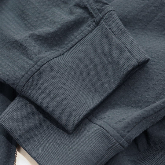 HERMES Blouson [Outer fabric] 100% cotton [Other fabric] 95% cotton, 5% polyurethane Blue type mens Used Authentic