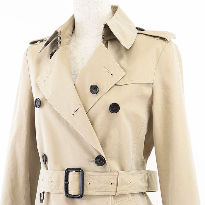BURBERRY coat [Outer material] 100% cotton [Lining] 100% cotton beige 3885710 Women Used Authentic