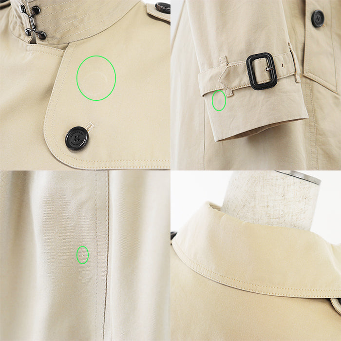BURBERRY coat [Outer material] 100% cotton [Lining] 100% cotton beige 3885710 Women Used Authentic