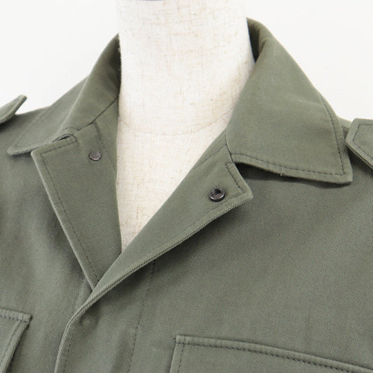 Valentino Blouson [Outer material] 100% cotton [Lining] 100% cotton [Filling] 70% rayon, 30% polyester olive 40