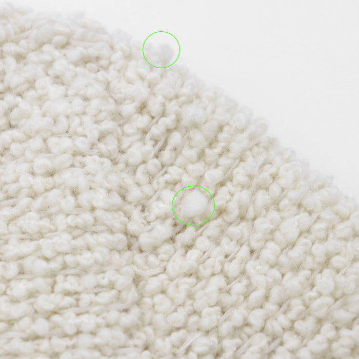 PRADA knit 60% virgin wool, 15% mohair, material: 2% cotton Ivory P25L98 S232 13CS Women 38 Used Authentic
