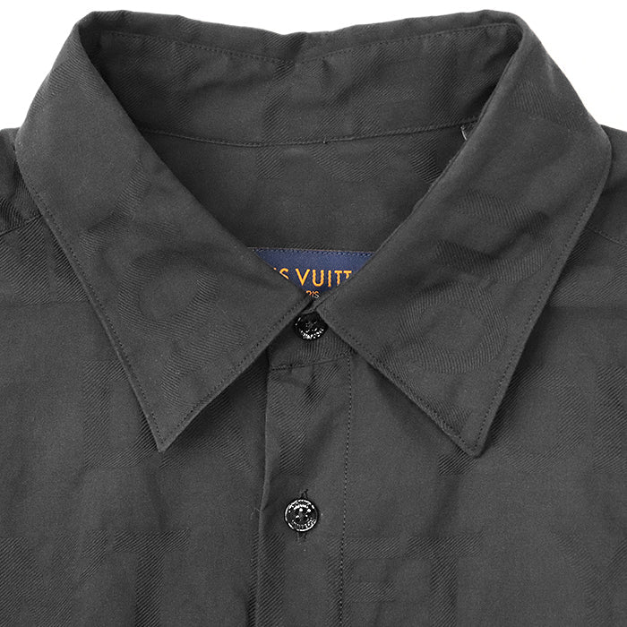 LOUIS VUITTON Long sleeve shirt RM212M ET5 HLS17W cotton black XL