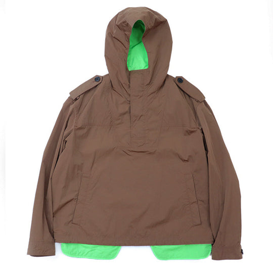 Dior Blouson 100% nylon, embroidery: 50% polyester, 50% rayon; trimming: 100% polyester Brown Neon Green 283C402A5525 mens 52 Used Authentic
