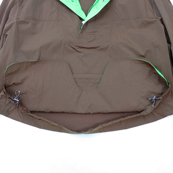 Dior Blouson 100% nylon, embroidery: 50% polyester, 50% rayon; trimming: 100% polyester Brown Neon Green 283C402A5525 mens 52 Used Authentic