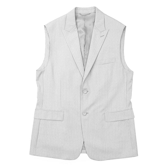 DIOR HOMME Other outerwear [Outer material] 100% wool [Lining] 100% cupra Light gray 183C225A5114 mens 52 Used Authentic
