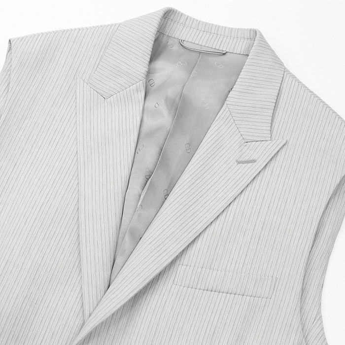 DIOR HOMME Other outerwear [Outer material] 100% wool [Lining] 100% cupra Light gray 183C225A5114 mens 52 Used Authentic