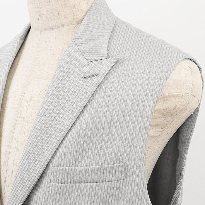 DIOR HOMME Other outerwear [Outer material] 100% wool [Lining] 100% cupra Light gray 183C225A5114 mens 52 Used Authentic