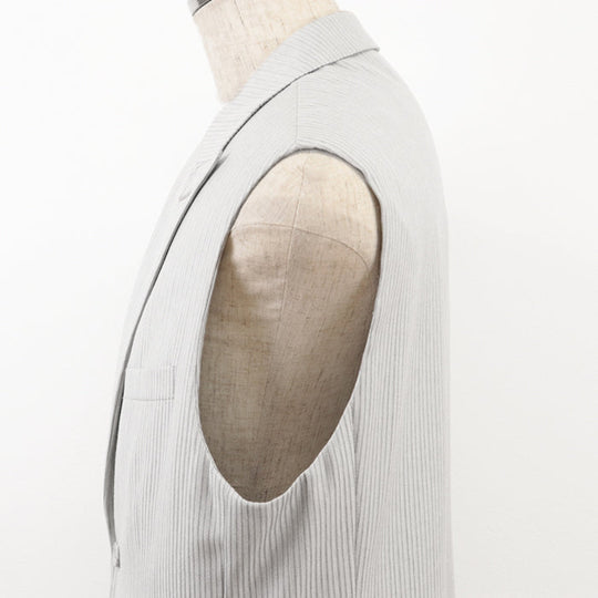 DIOR HOMME Other outerwear [Outer material] 100% wool [Lining] 100% cupra Light gray 183C225A5114 mens 52 Used Authentic